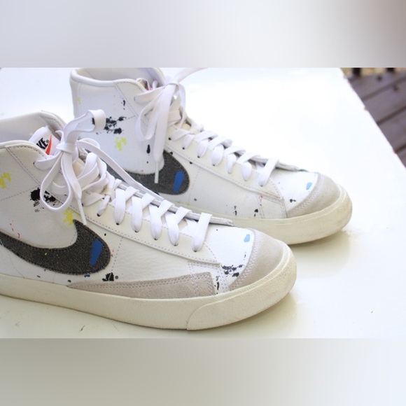 Nike blazer paint splatter sneakers - Picture 3 of 13